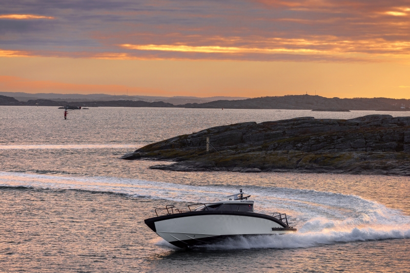 Kvitbjorn da Hurtigruten Svalbard com a solução elétrica da Volvo Penta.