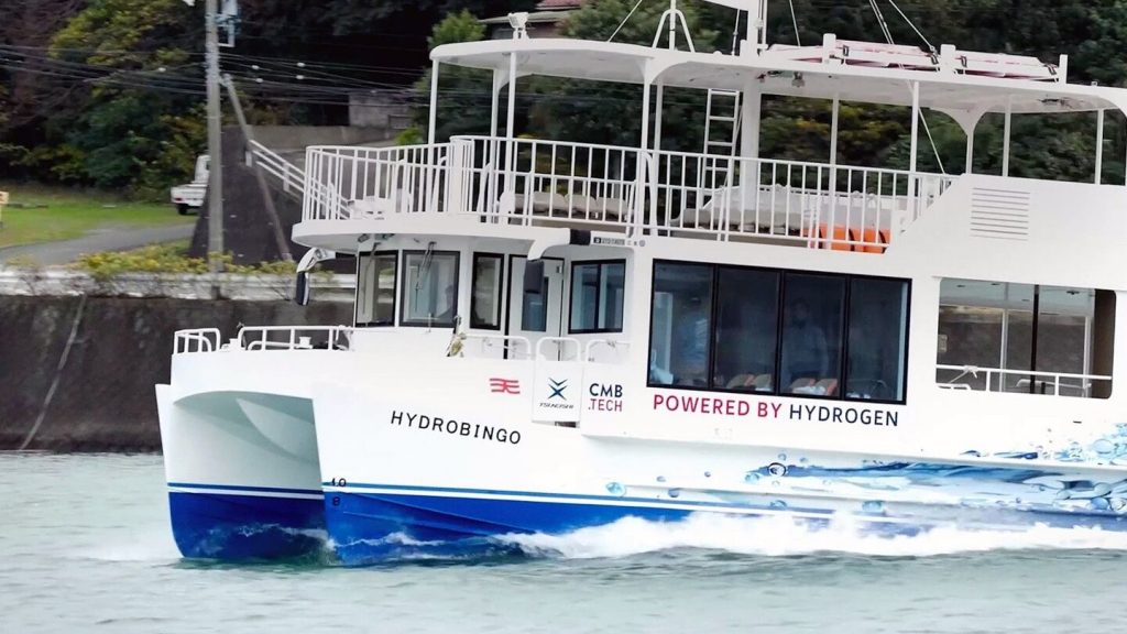 Hydrobingo: balsa movida a combustível duplo, a hidrogênio e diesel